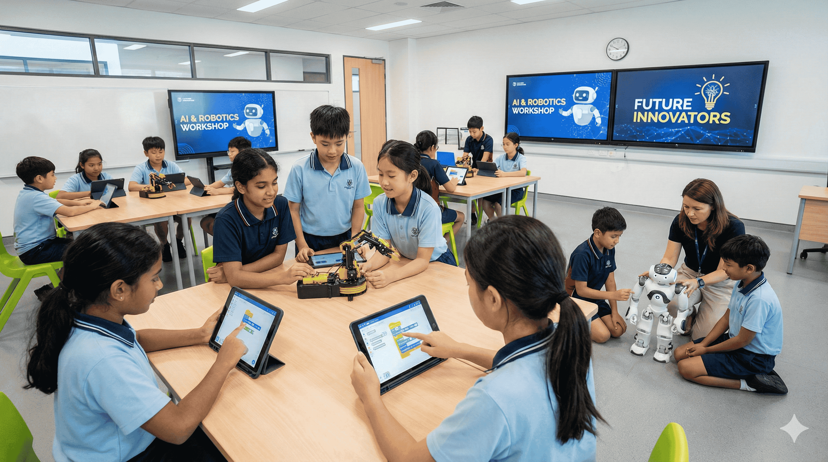 Why Schools in Uttar Pradesh Need AI & Robotics Labs in 2024
